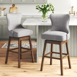 Tabouret de bar rotatif Wadley