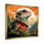 Gold Single Picture Framed