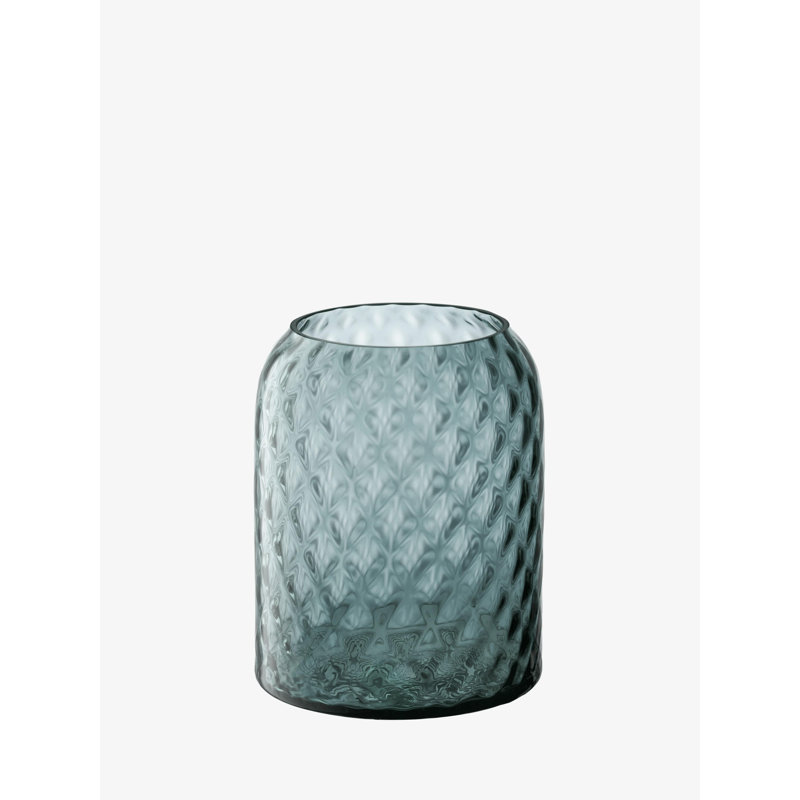 Dapple Hurricane Candle Holder, Water Blue