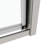 Advanced 38-42" W X 71" H Piovt Swing Glass Shower Door,Pivot Frame Sliding Shower Door With 1/4"(6Mm) Clear SGCC Tempered Glass, Shower Doors,Reversible Installation-111795403