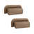 Brown Faux Leather