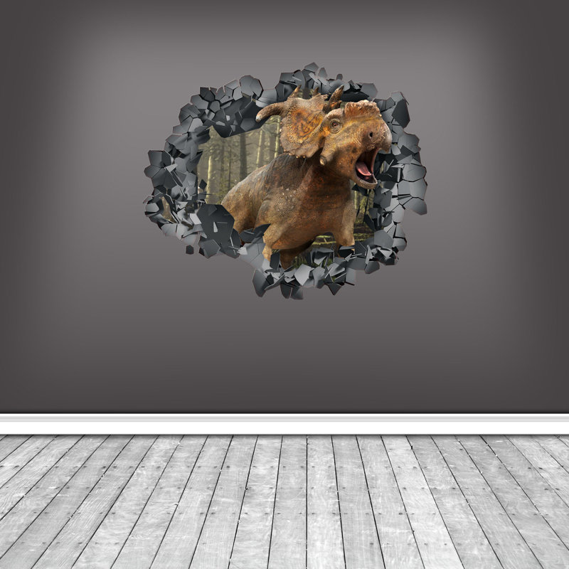 Adhésif décoratif dinosaure, Petit 14 po x 16,8 po