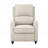 Comfortable Fabric Upholstered Push Back Reclining Chair with Solid Wood Frame, Ideal for Relaxation and Style in Any Living Space.-1169159948