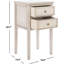 Table de bout Fedir Traditional Shaker 30 po, table de chevet rustique chic-1450695291