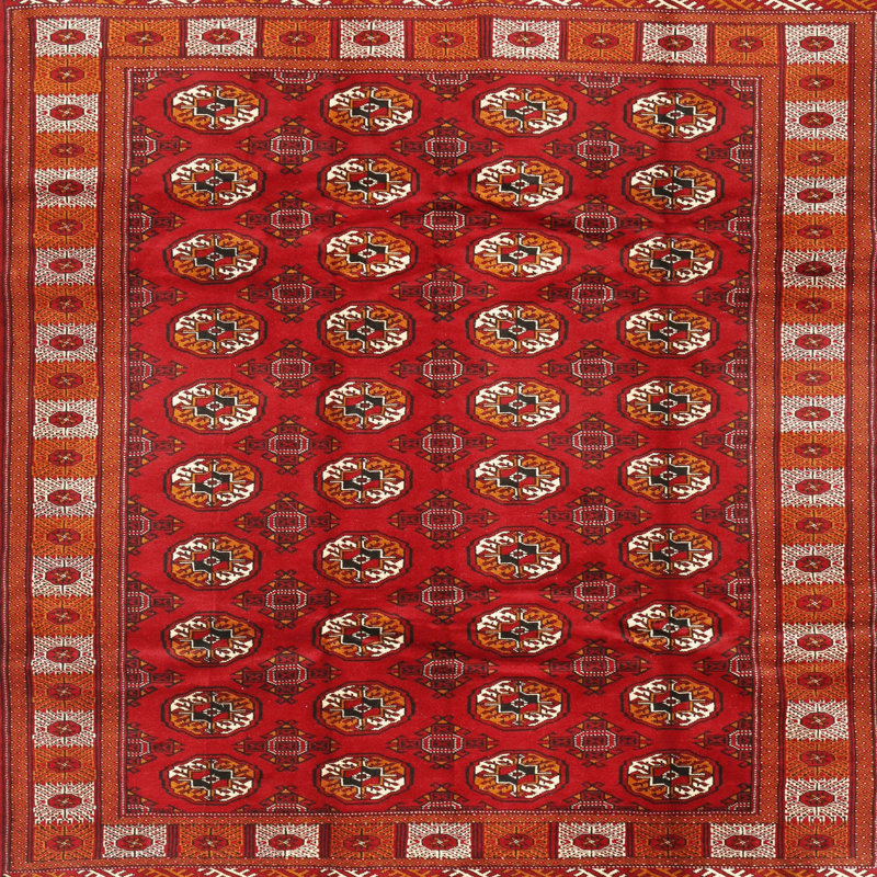 Southwestern Indoor Rug, Square 7'