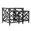 Chippendale Glass Nesting End Table-27290363