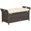 Banc de rangement Outsunny