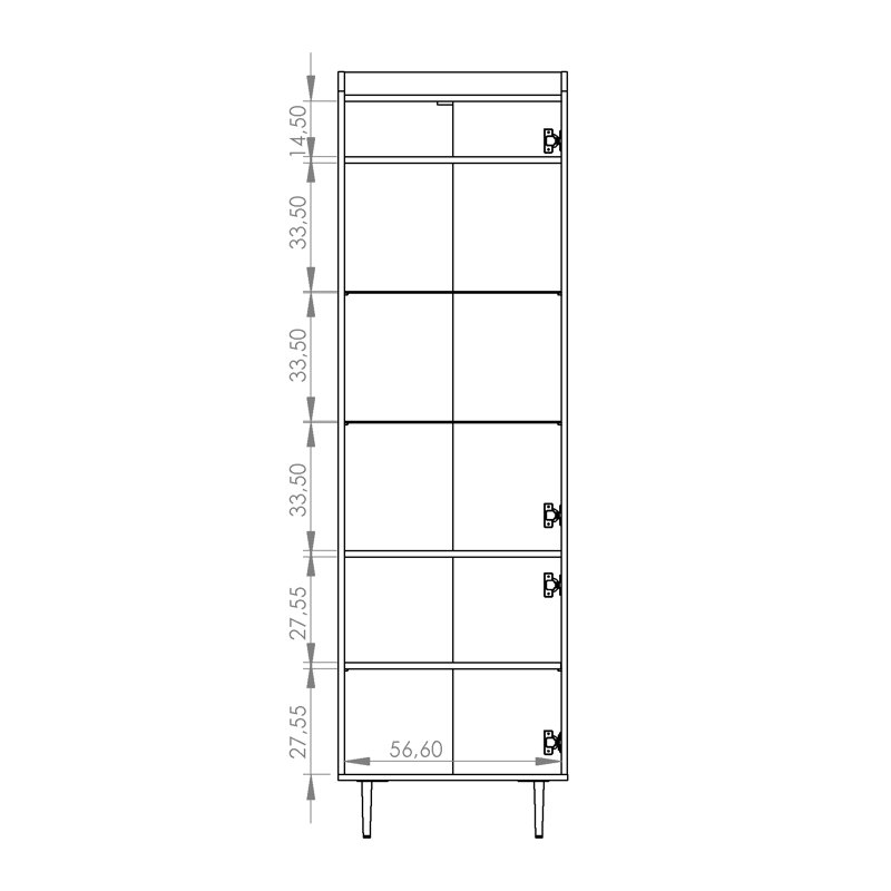 Louque Display Cabinet