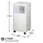 7000 BTU Energy Star Portable Air Conditioner with Remote