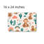 Tapis de bain Cactus pour salle de bain 16 x 24