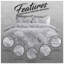 Floral Bedding Set - Polycotton Lightweight Duvet Cover with Matching Pillowcases - Single Double King-971123664-971123665