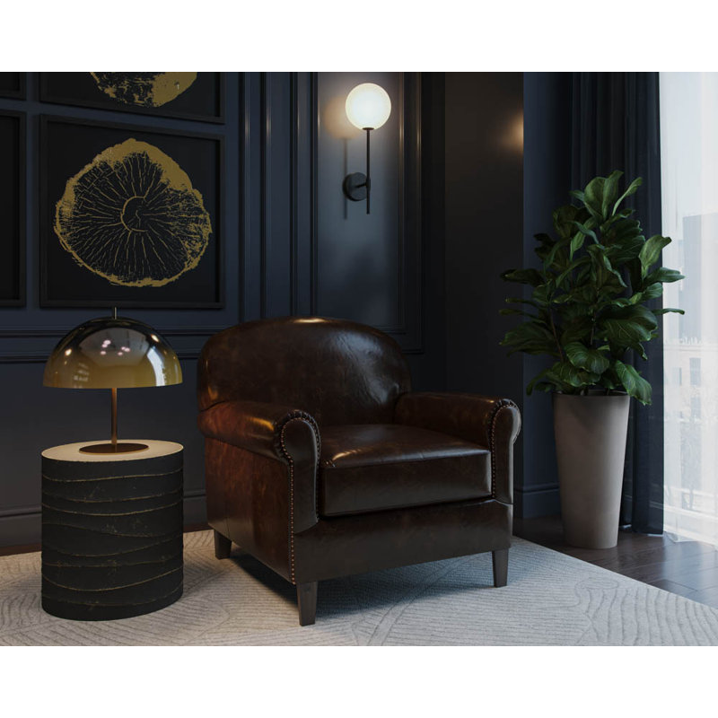Leather Lounge Chair