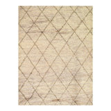 Canvello Gray Moroccon Rug - 6' X 9'