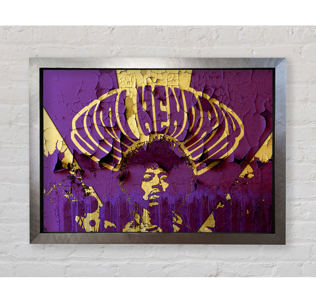 Jimi Hendrix Haze - Druck