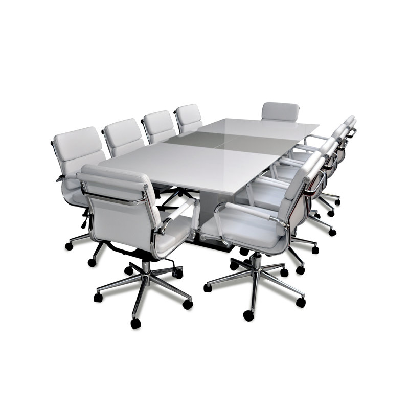 Moda 96'' Solid Wood Rectangle Conference Table