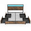Strathearn EU Kingsize - 160 X 200 Cm Storage Bed