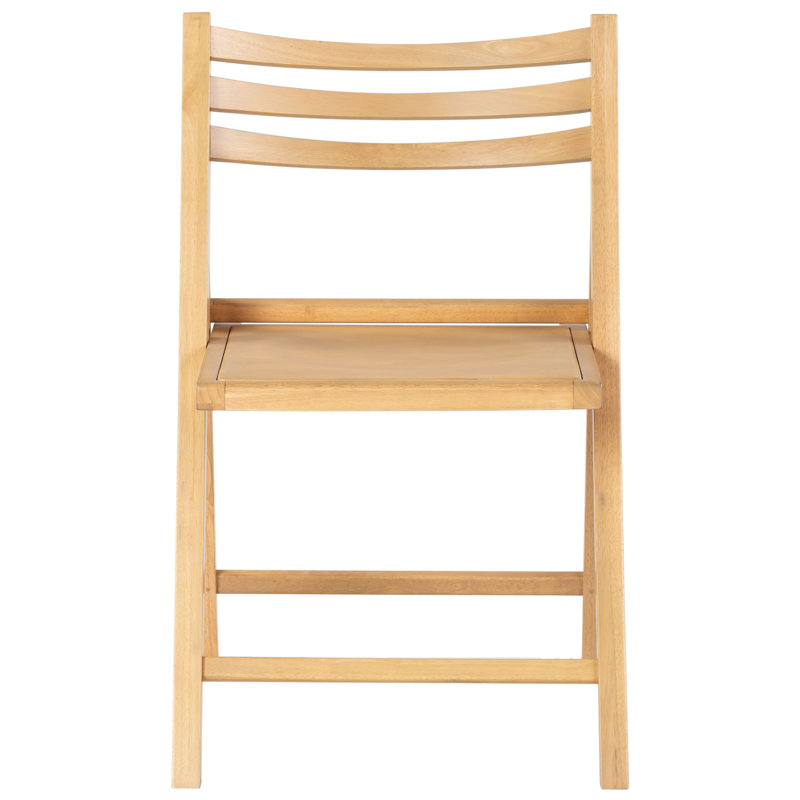 JACIE WOOD SEAT FOLDING CHAIR, Oak
