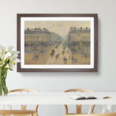 Avenue De L'Opera by Camille Pissarro - Picture Frame Painting
