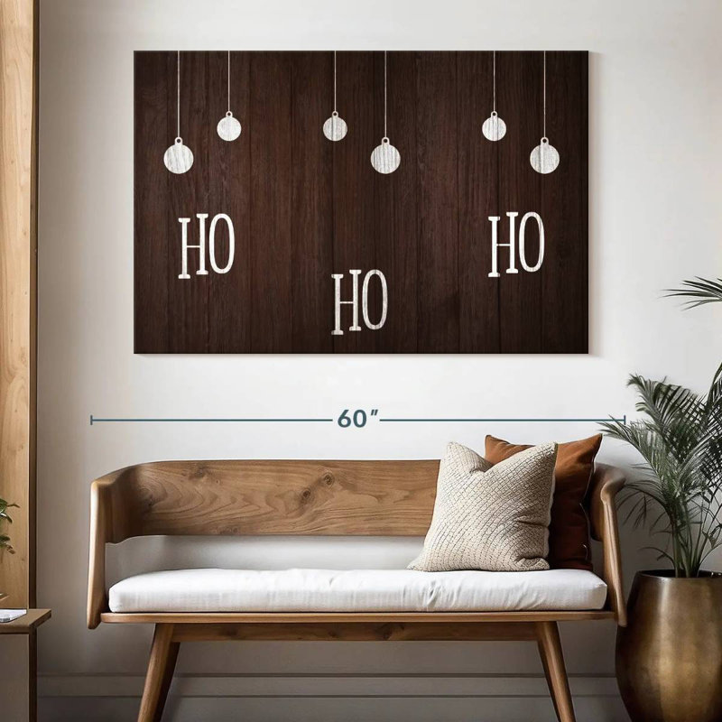 Ho Ho Ho Santa, H 34 po x l 51 po