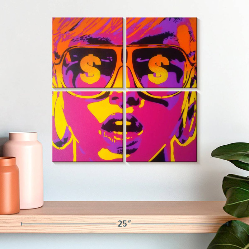 Leisha Pop Star Dollars, H 18 po x l 18 po