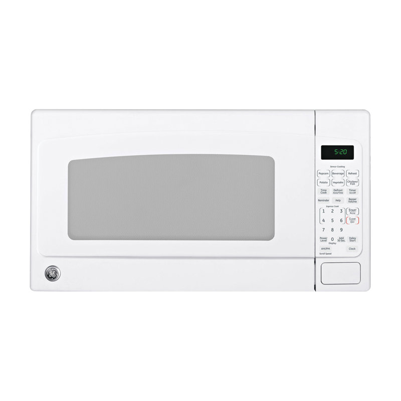 GE 2.0 Cu. Ft. Capacity Countertop Microwave Oven, White