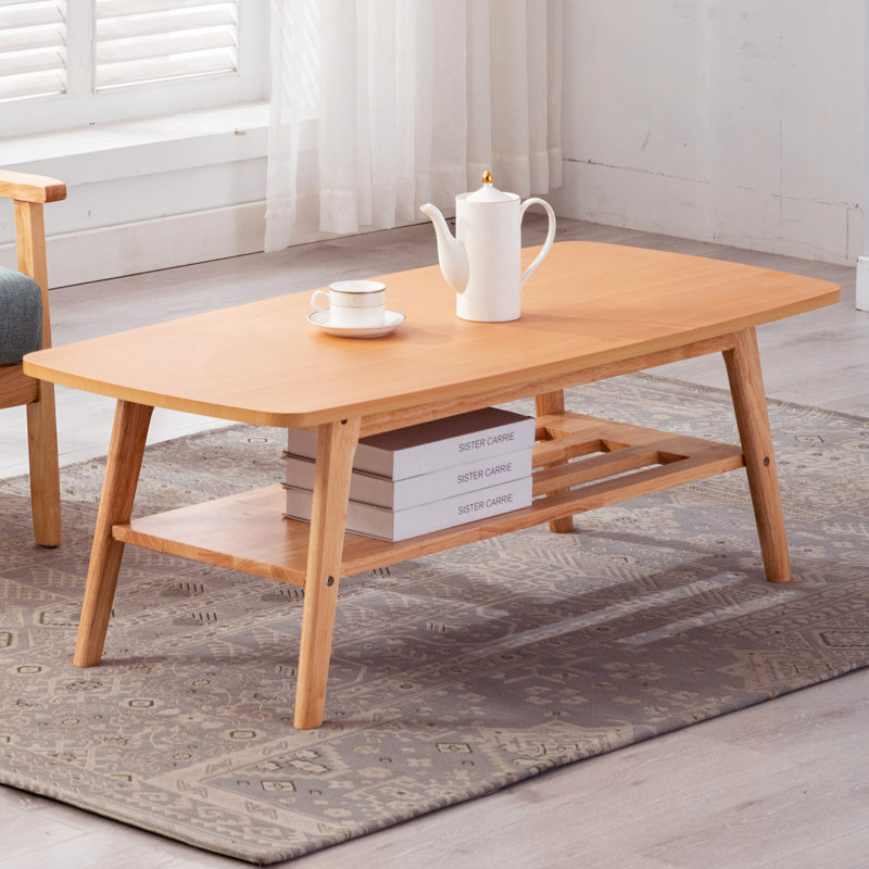 Table basse 47 "en chêne clair, Naturel