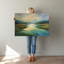 Art mural sur toile tendue Serene Lake Blessing-922552290