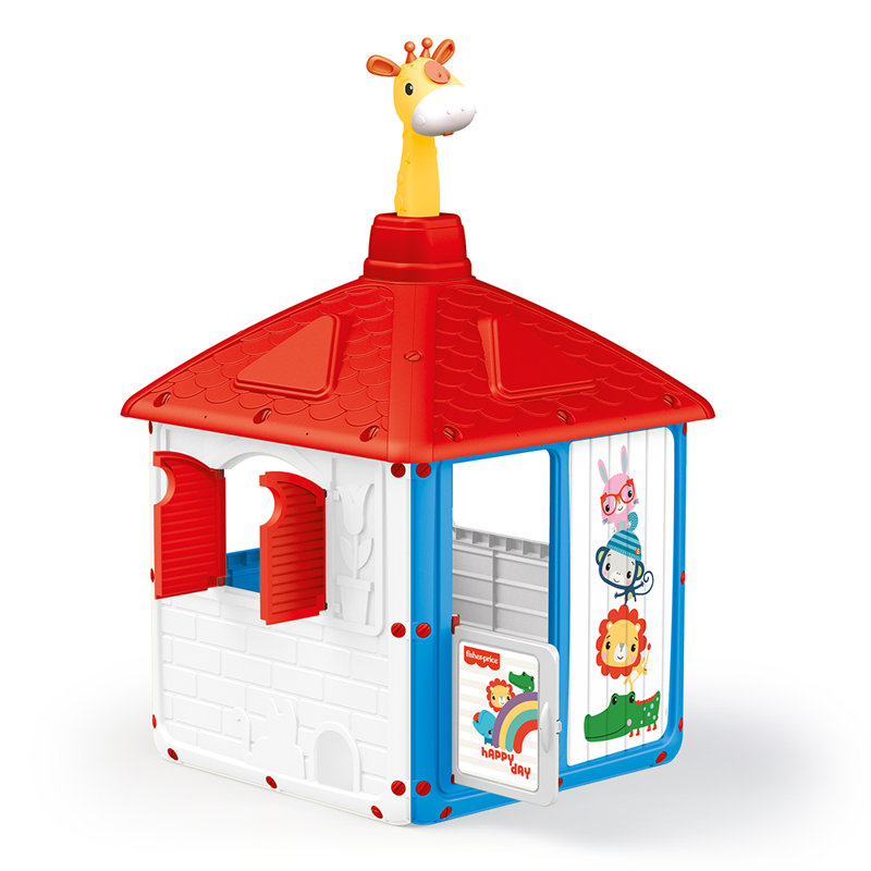 Metro Lane 104cm W x 104cm D Plastic Playhouse with Kitchen