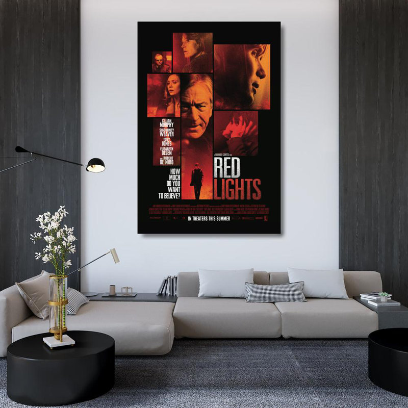 Red Lights, 48" H x 32" W