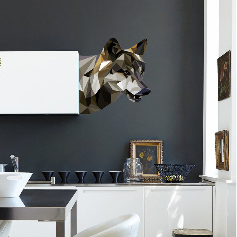 Animals Wall Decal, 22" H x 22" W