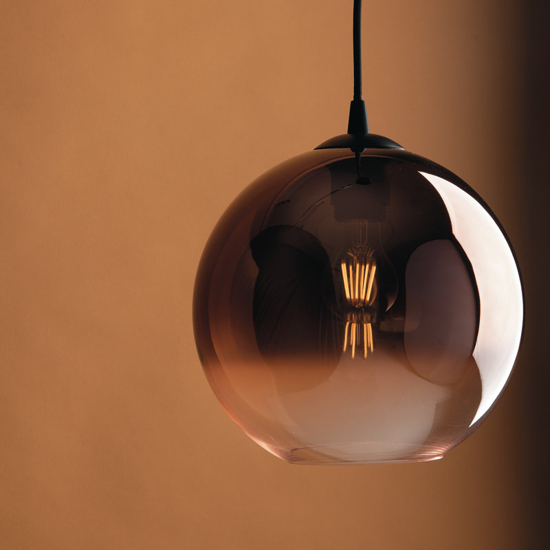 Sloatsburg 1 - Light Copper Single Pendant, 157Cm x 35Cm x 35Cm