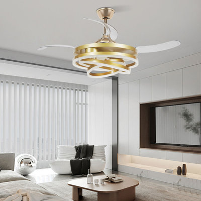 Ventilateur de plafond avec télécommande