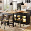 Wood Kitchen Island-126594534