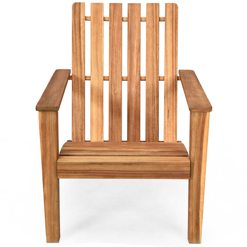 Fronton Acacia Outdoor Adirondack Chair