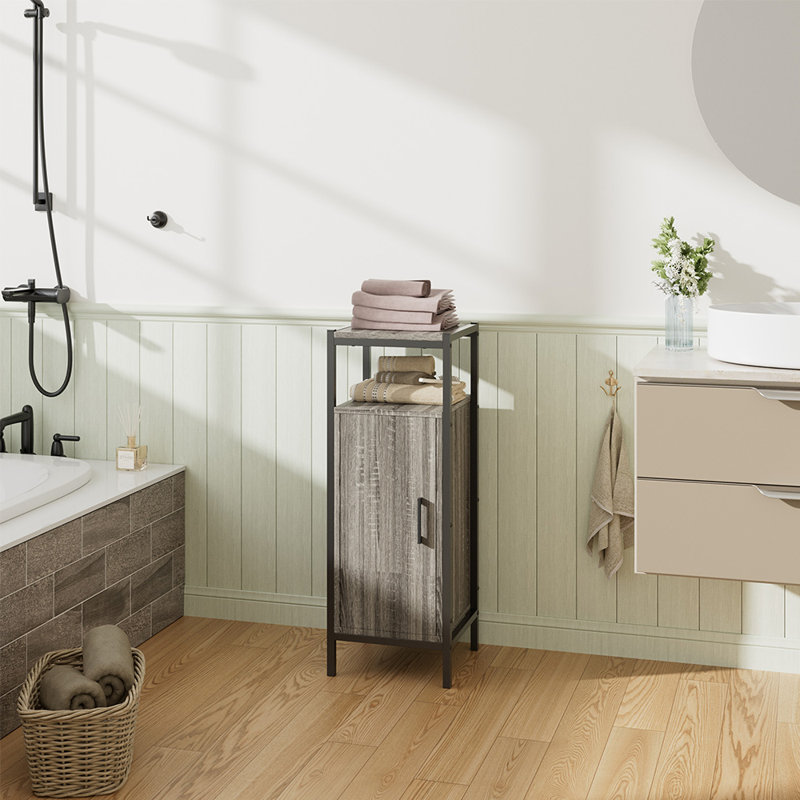 MDF, Metal Bathroom Cabinet