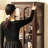 Nut-brown Solid Wood+Glass Display Cases