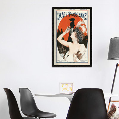 1922 La Vie Parisienne Magazine Cover 1 Piece Wall Art on Canvas