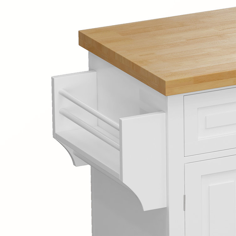 Frobisher Solid Wood Kitchen Island