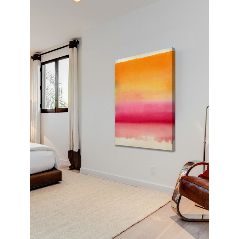 «Brightly Layered», reproduction sur toile tendue, H 45 po x l 30 po x P 1,5 po