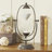 Decorative Metal Hourglass with White Sand-1444934652