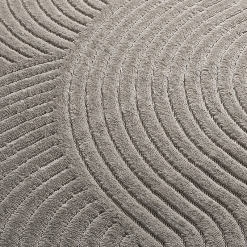 Soniea Performance Striped Rug, Rectangle 5'3" x 7'6"