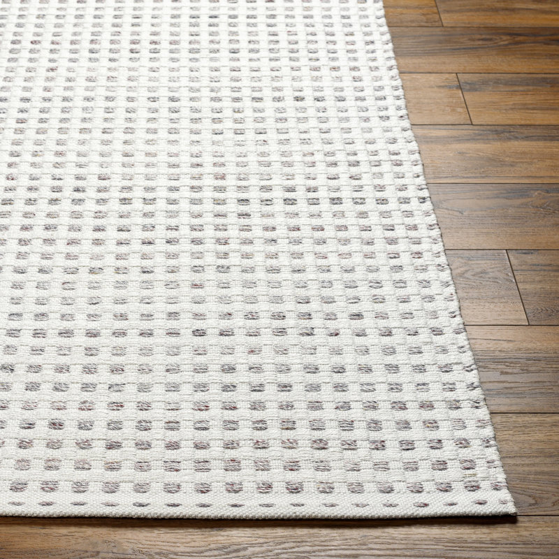 Geometric Area Rug, Rectangle 8' x 10', Gray