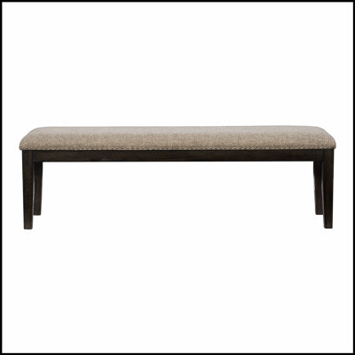 Mobilier de salle à manger de style traditionnel avec cadre en bois 1pc et revêtement Naihead