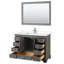 Ensemble de meuble-lavabo simple 48 "avec miroir Deborah-97691429-97691435-97691433
