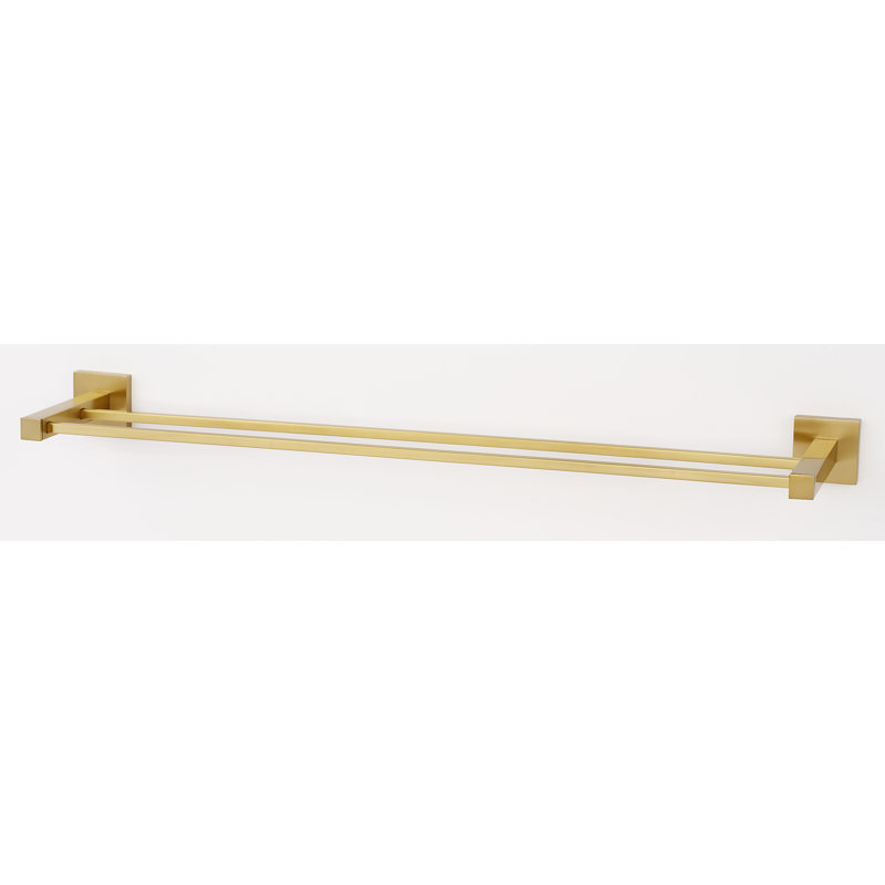 Double Towel Bar, Bronze, 2" H x 32" W x 5.31" D