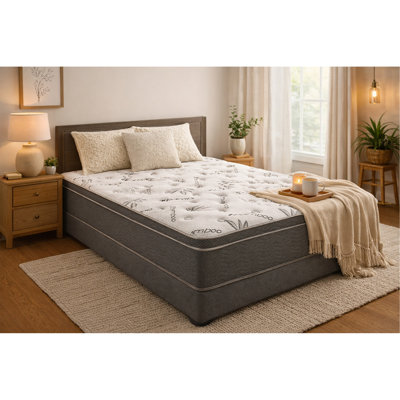 10" Bamboo Hybrid Full Mattress