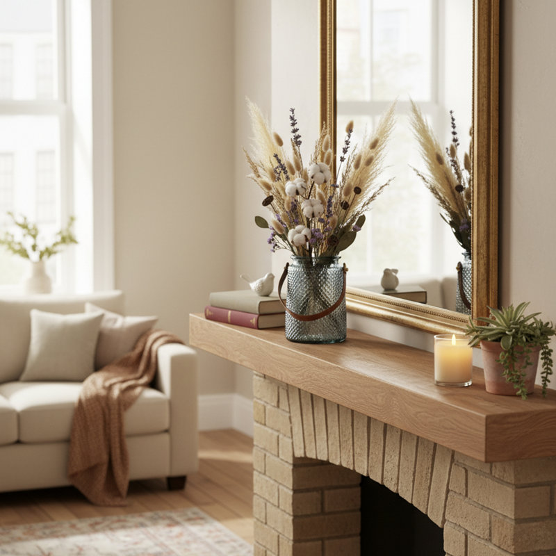 Petit vase décoratif décoratif en verre gris fumé