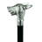 Howling Werewolf Solid Hardwood Walking Stick
