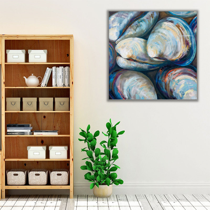 Salty I - reproduction d'art sur toile, H 30 po x l 30 po