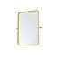 Bellatrix Metal Rectangle Wall Mirror-1990985416